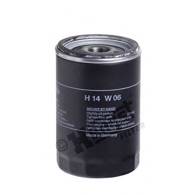 HENGST FILTER h14w06 -  Фильтр масляный двигателя